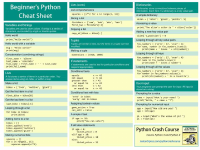 Python Cheat sheet.pdf